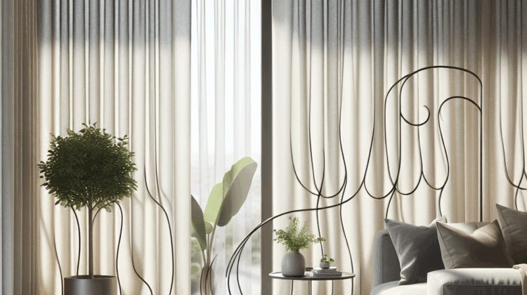 La Tringle Wave : Élégance et Fonctionnalité dans la Décoration Intérieure