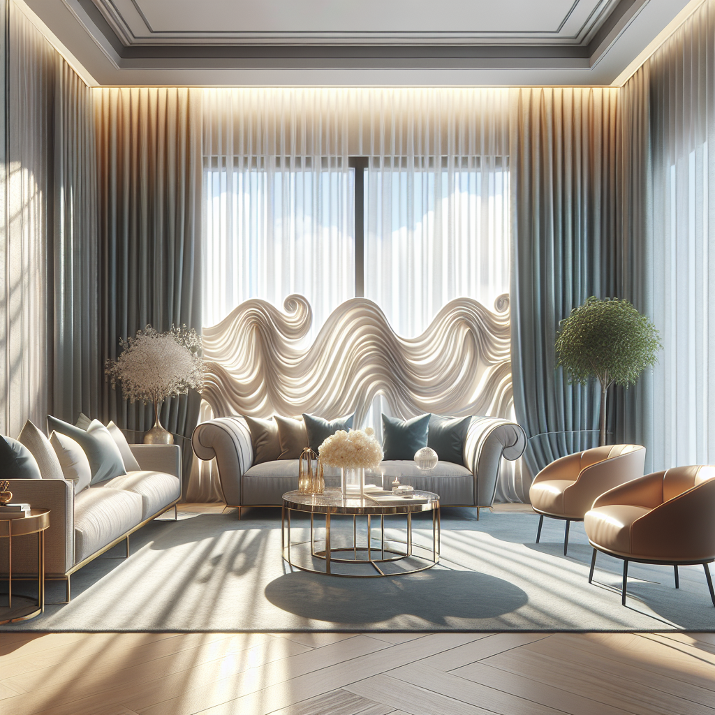 La Magie des Rideaux Wave : Transformez Votre Intérieur avec Élégance